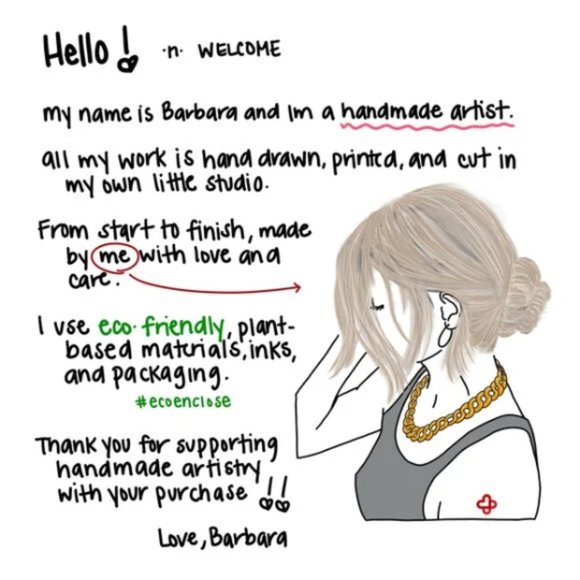 LB073 She Walks Her Path, Creates Her Own Future Poshmark Sticker [Price Firm] - Picture 2 of 10